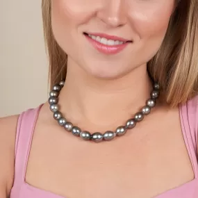 11.2-12.2 mm AAA Tahitian Drop Pearl Necklace