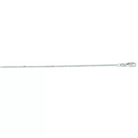 14K Gold 1.5mm Diamond Cut Cable Chain