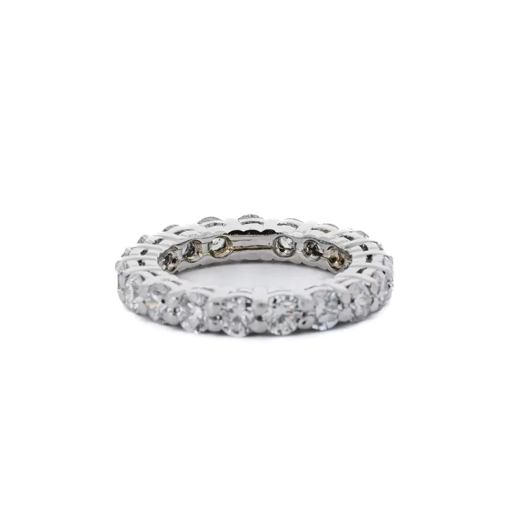 2.25ct Round Diamond Band Ring - 950 Platinum