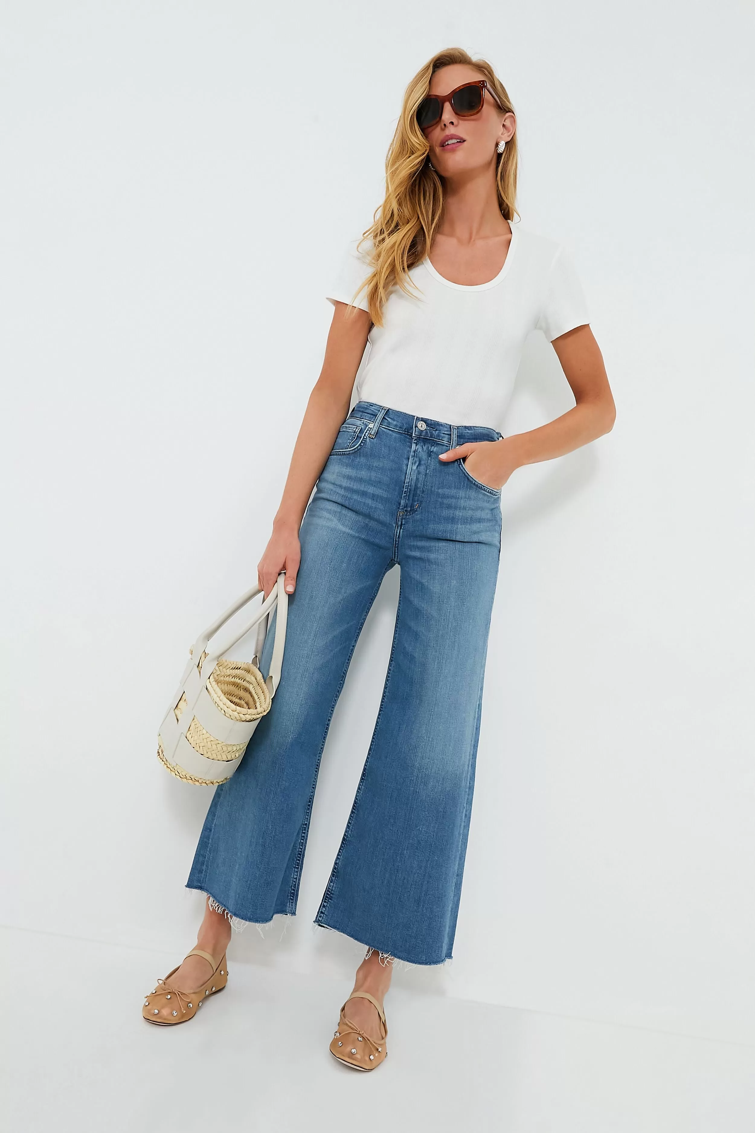 Abliss Lyra Crop Wide Leg