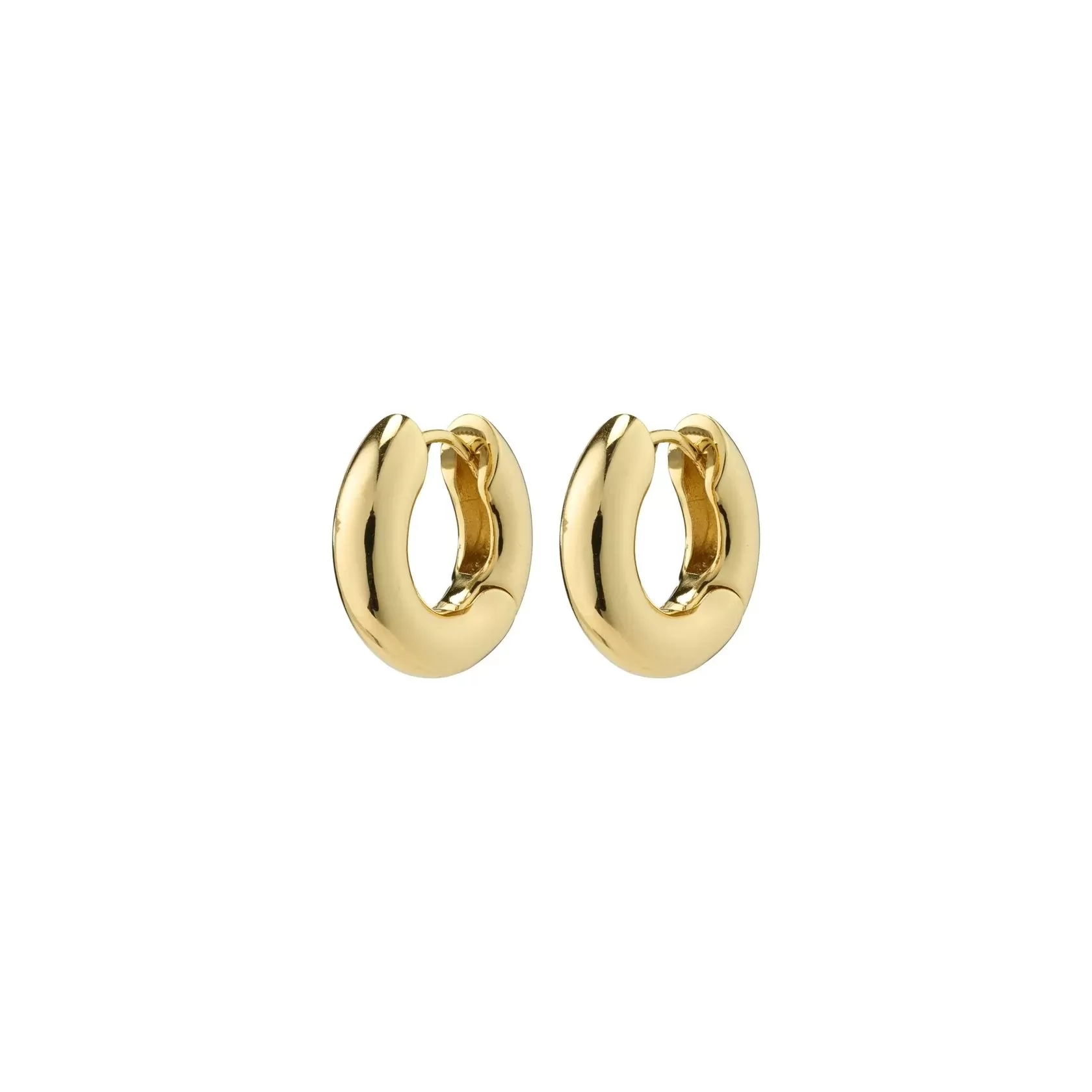 Aica Micro Gold Plated Hoops