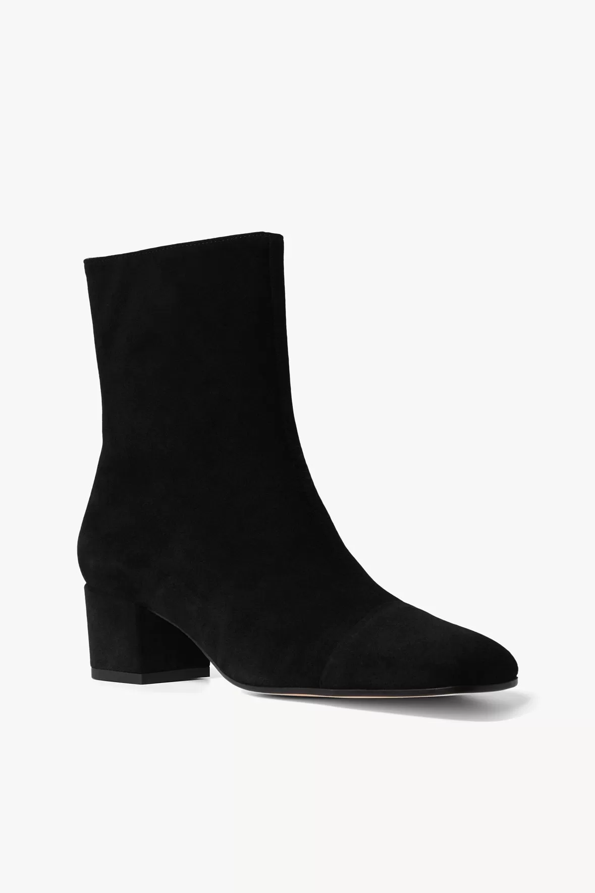 AIMEE SHORT BOOT | BLACK SUEDE