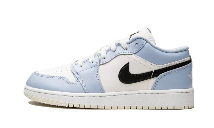 Air Jordan 1 Low Ice Blue Black