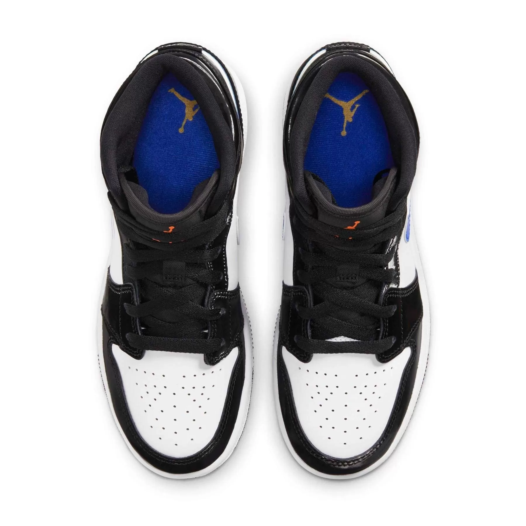 Air Jordan 1 Mid GS 'Black Racer Blue'