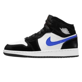 Air Jordan 1 Mid GS 'Black Racer Blue'