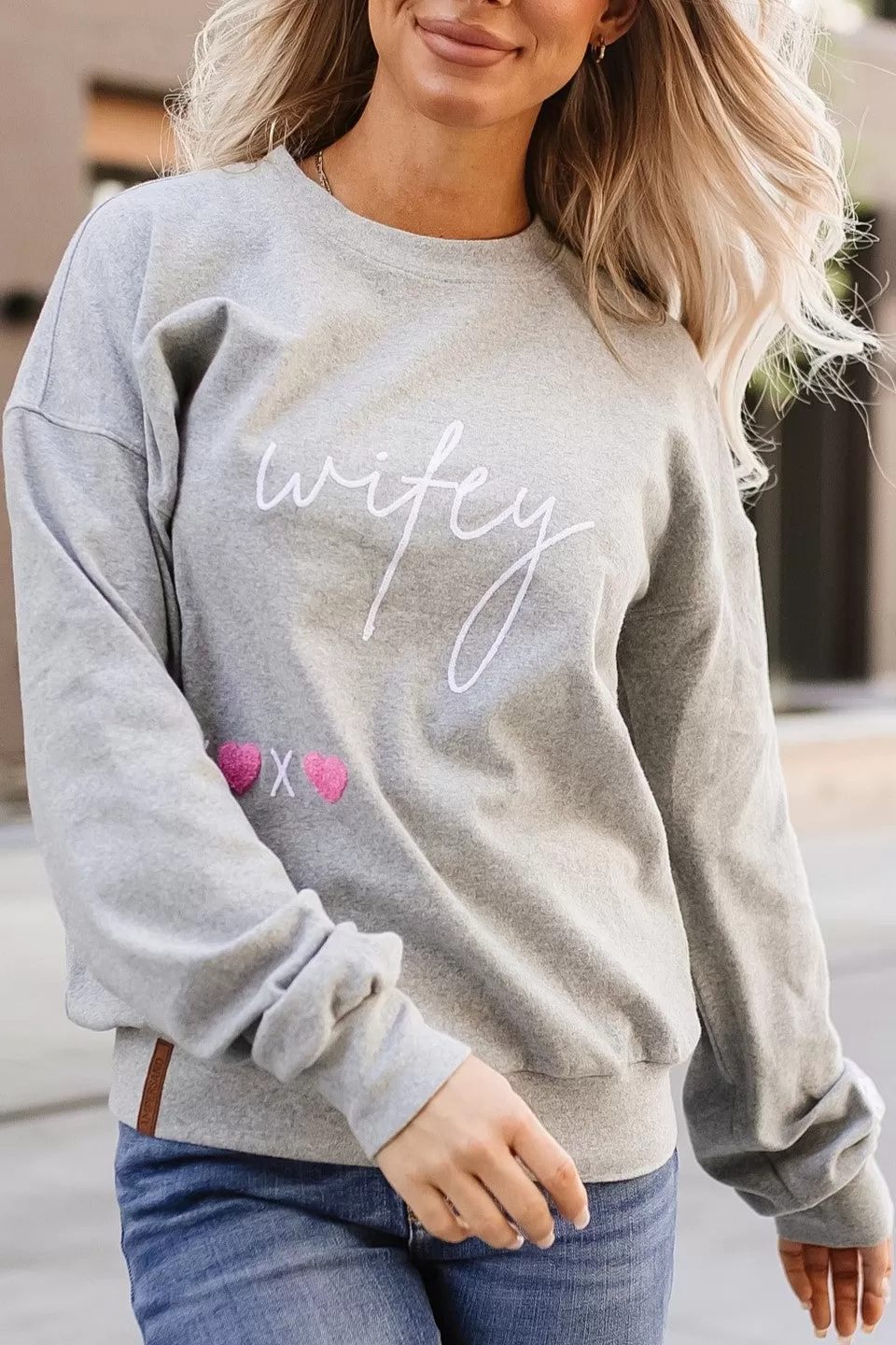 Ampersand Avenue University Pullover - Wifey