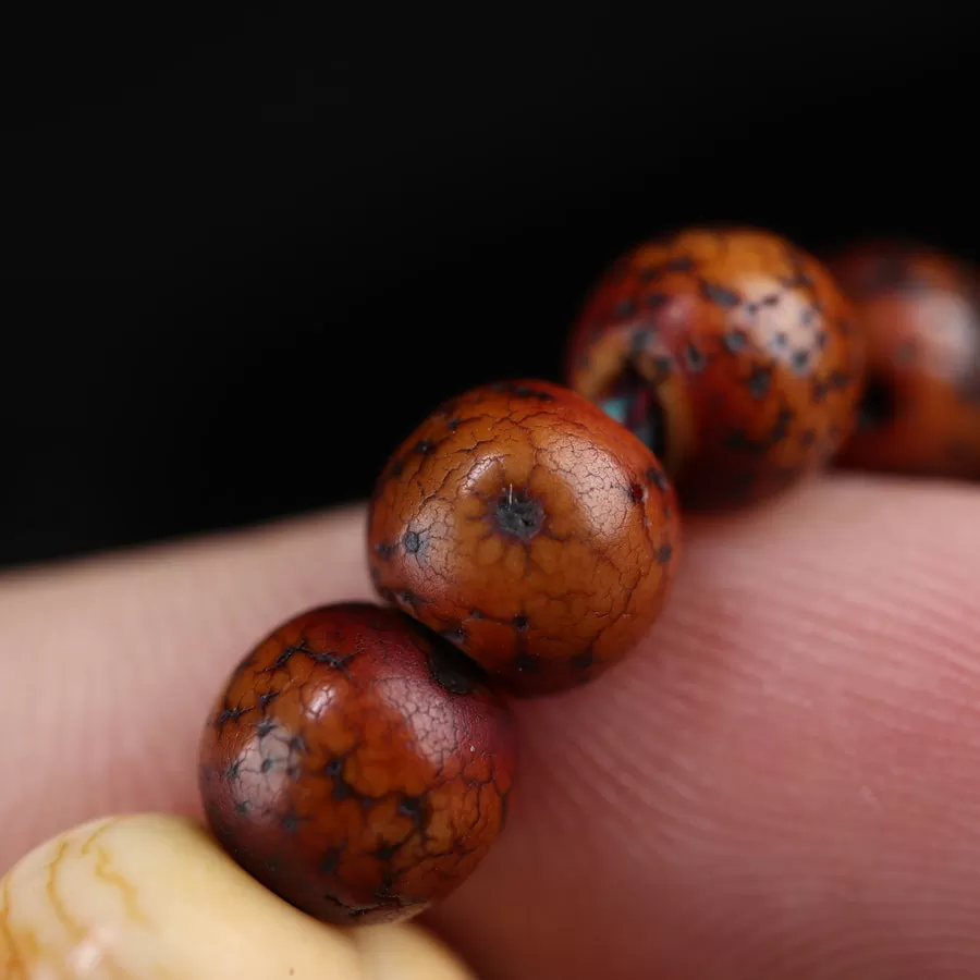 Antique Tibetan Bodhi Lotus Mala