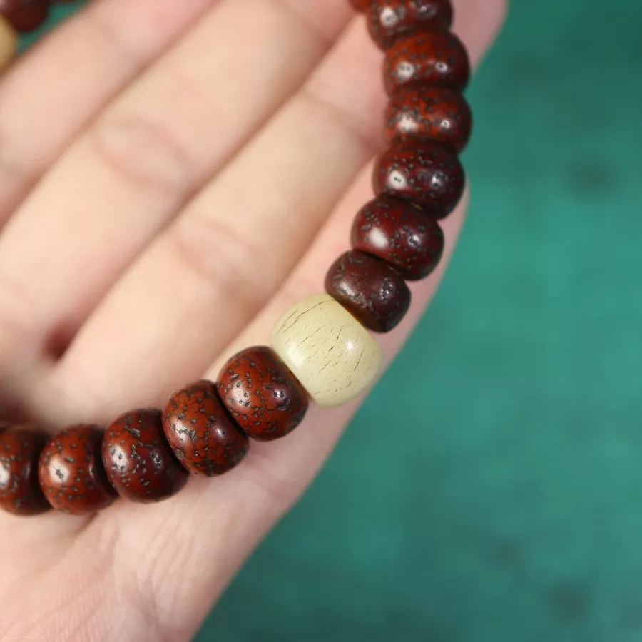 Antique Tibetan Bodhi Lotus Mala