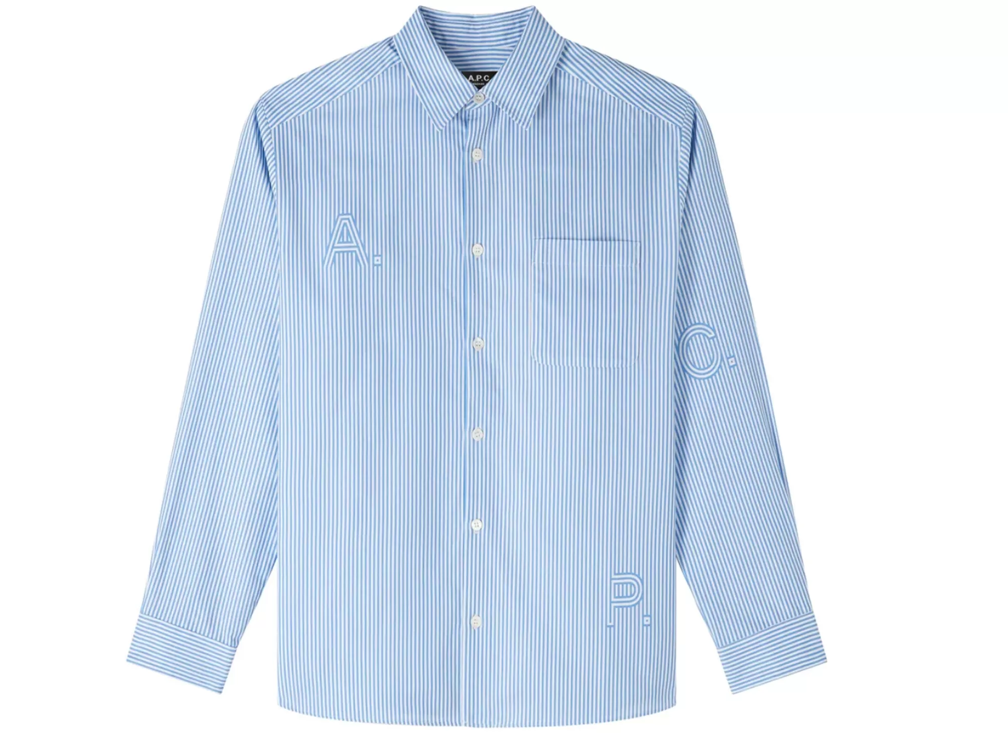 A.P.C. Malo Shirt in Blue xld