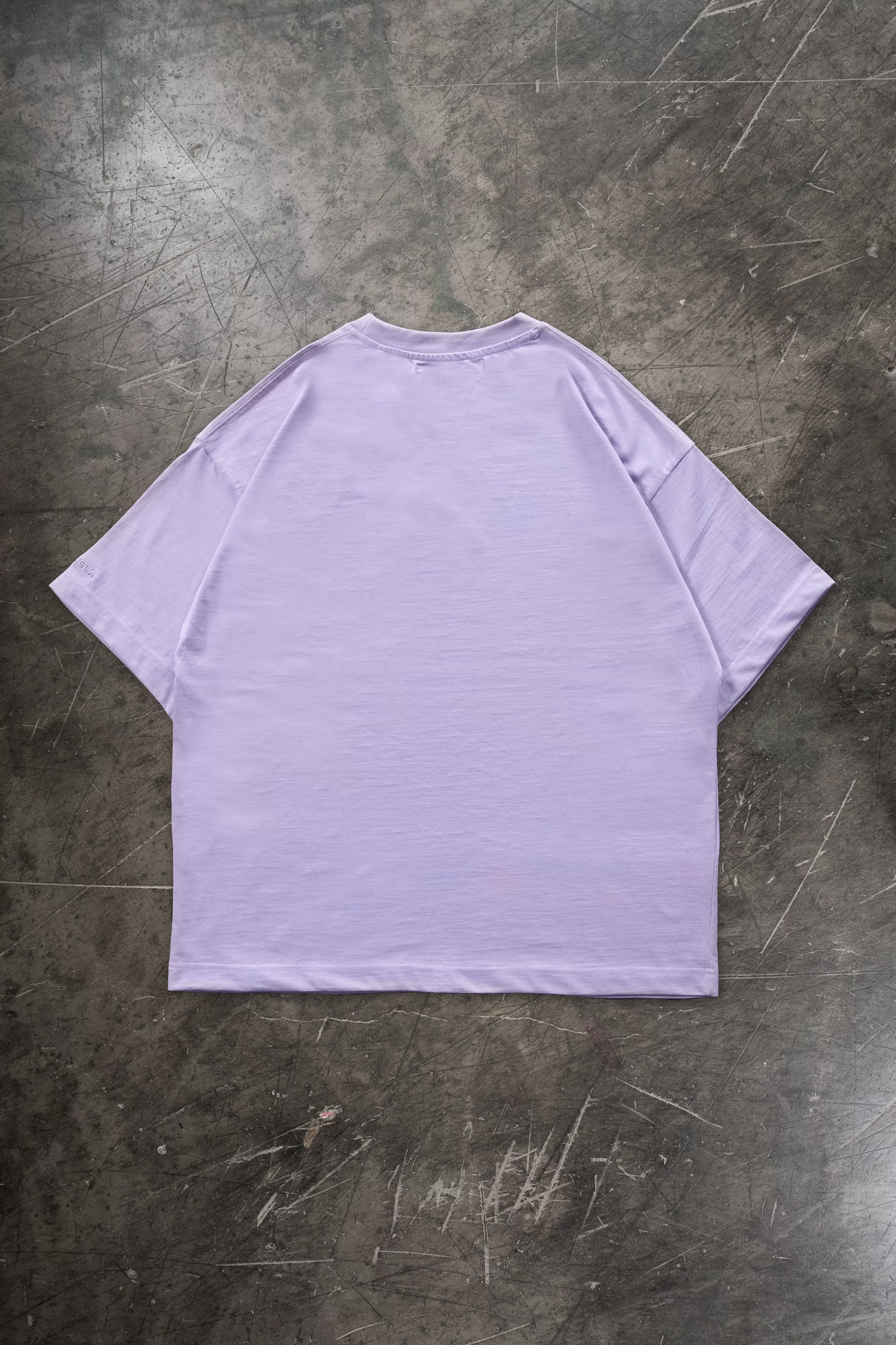 ARCED PASTEL LILAC T-SHIRT