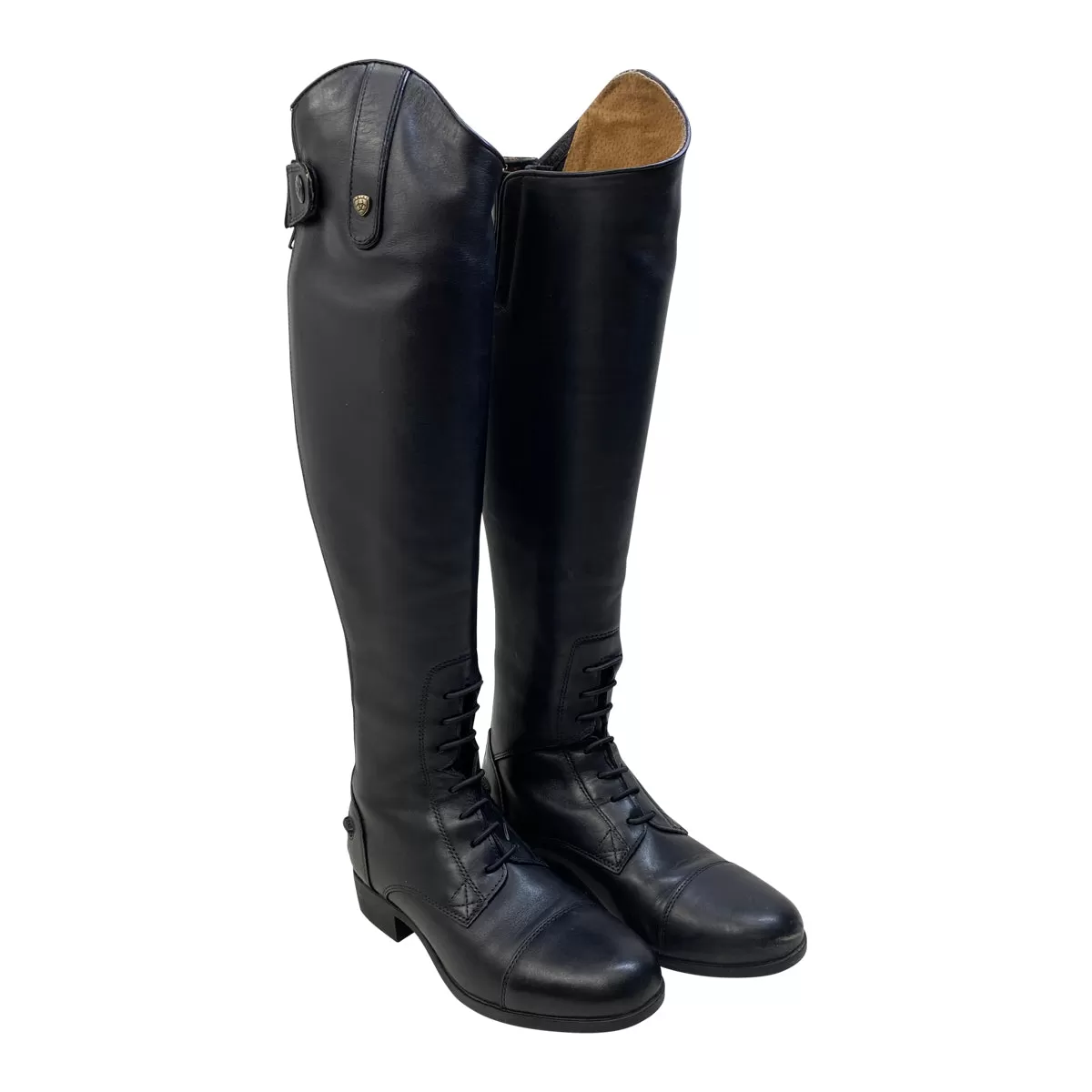 Ariat Heritage Contour II Field Tall Boots in Black - Women's 6 Med/Reg