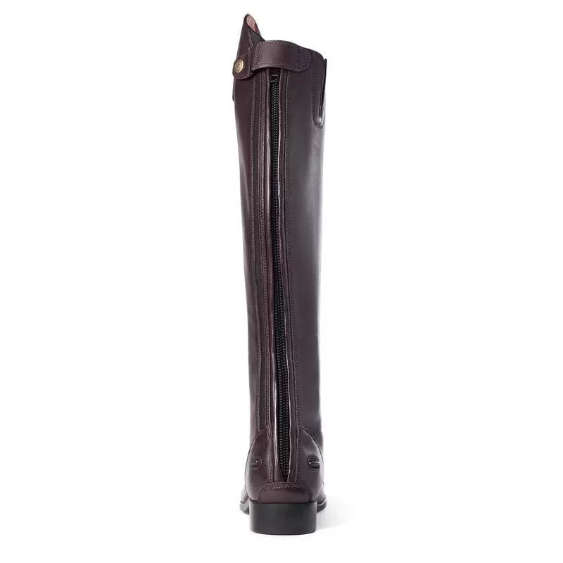 Ariat Ladies Heritage Contour II Field Zip Long Riding Boot Sienna