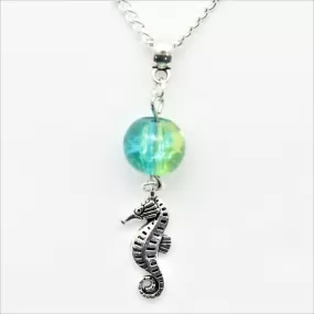 AVBeads Jewelry Beach Necklace 24-inch Y Bead Dangle Seahorse Charm JWLNCB03216a