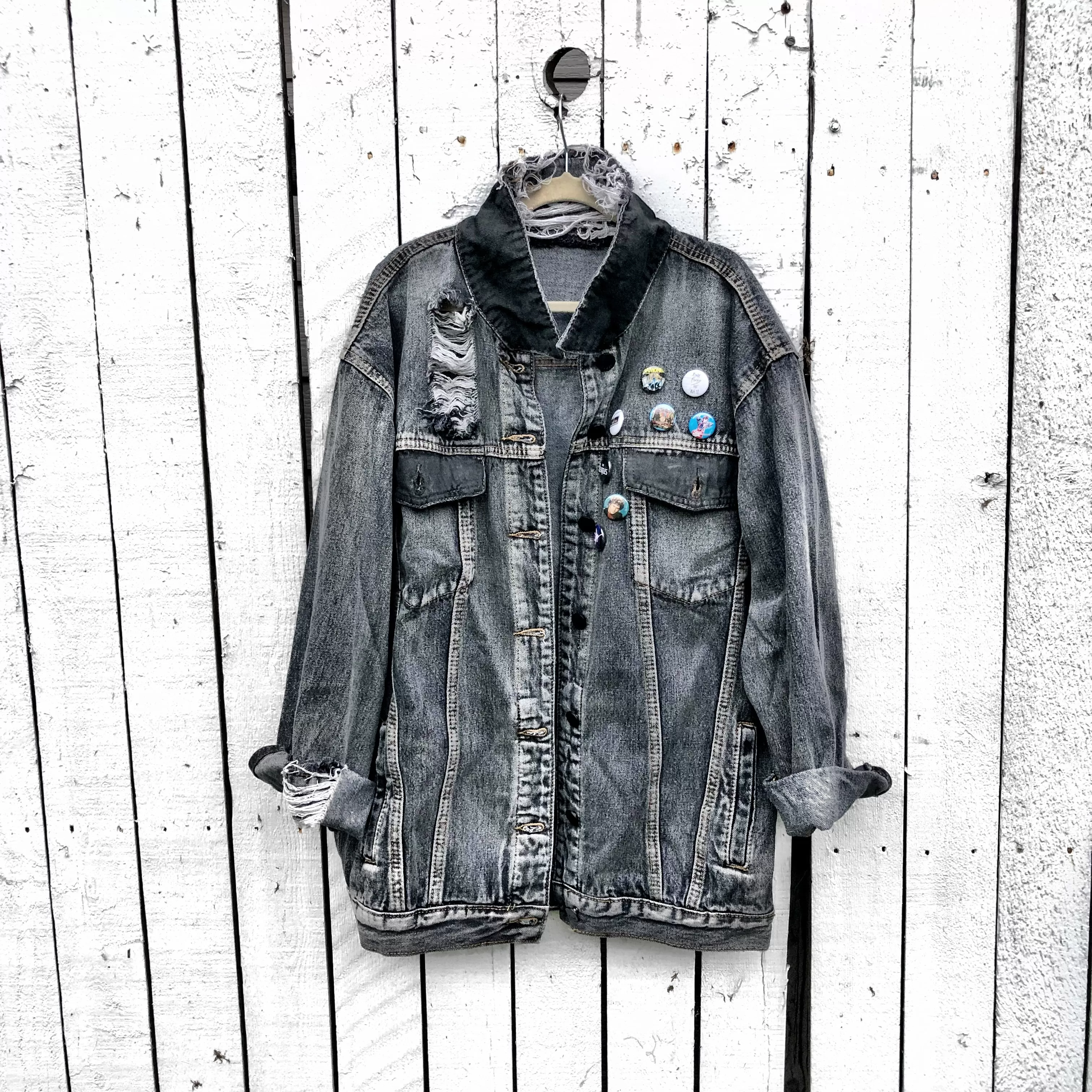 'BE MUSIC' DENIM JACKET