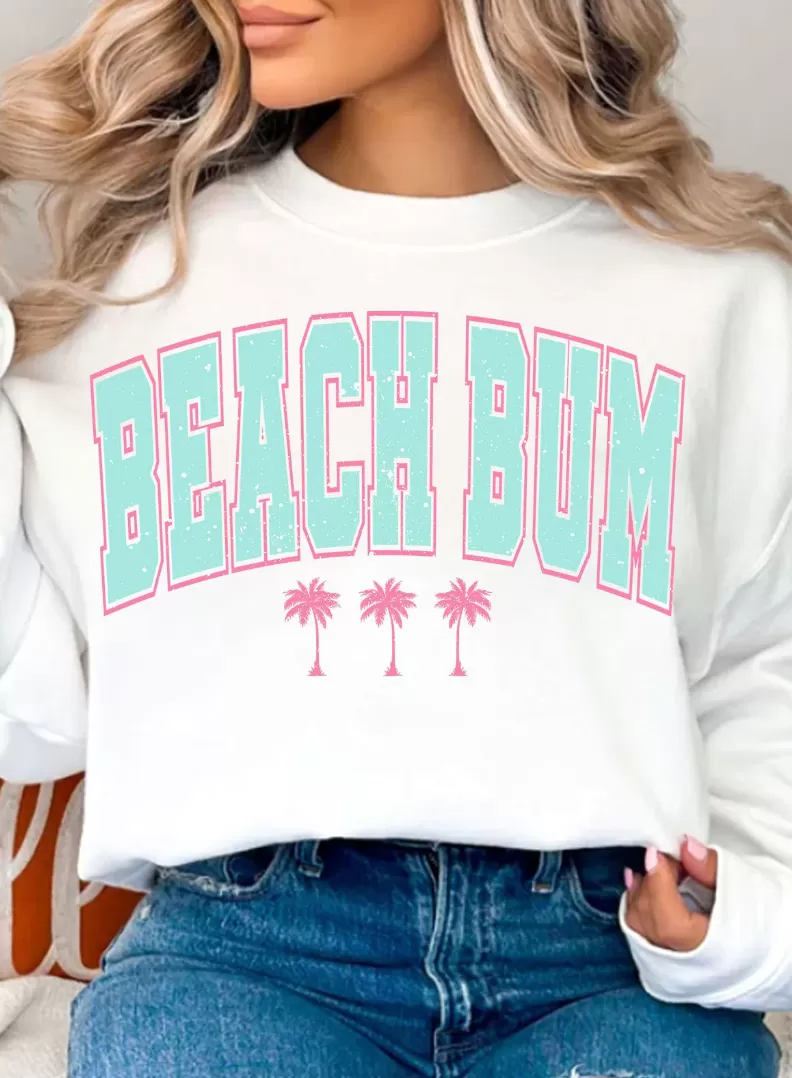 Beach Bum Crewneck/T-Shirt