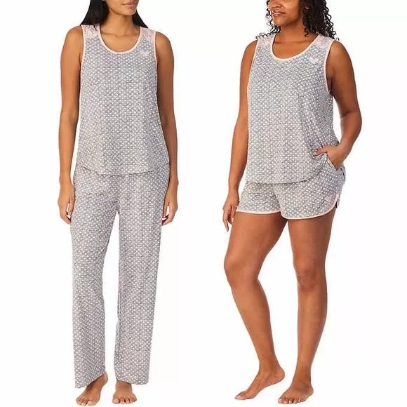 Betsy Johnson Women's 3-piece Lounge Set/Pajamas