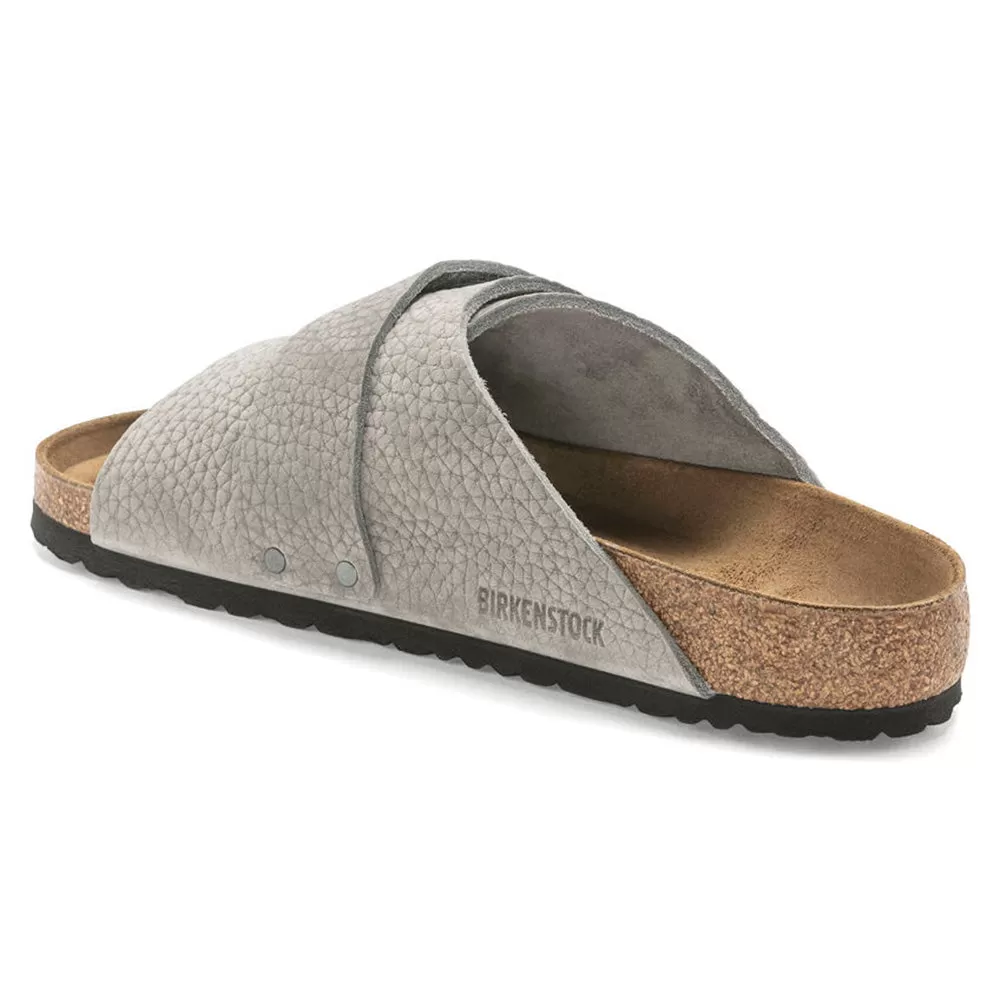 Birkenstock Kyoto Desert Buck Whale Grey