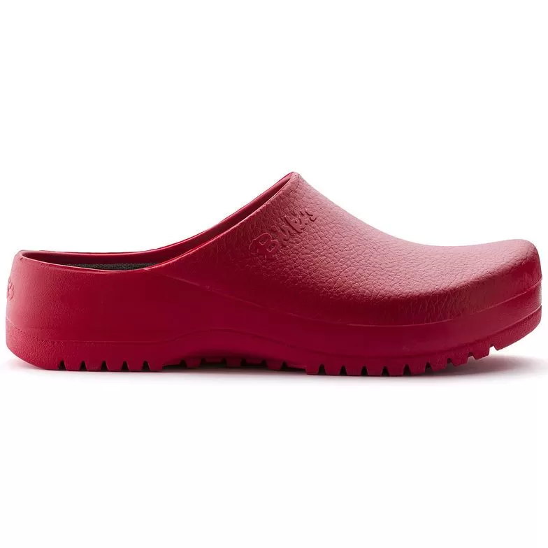 Birkenstock Super Birki PU Red Clogs