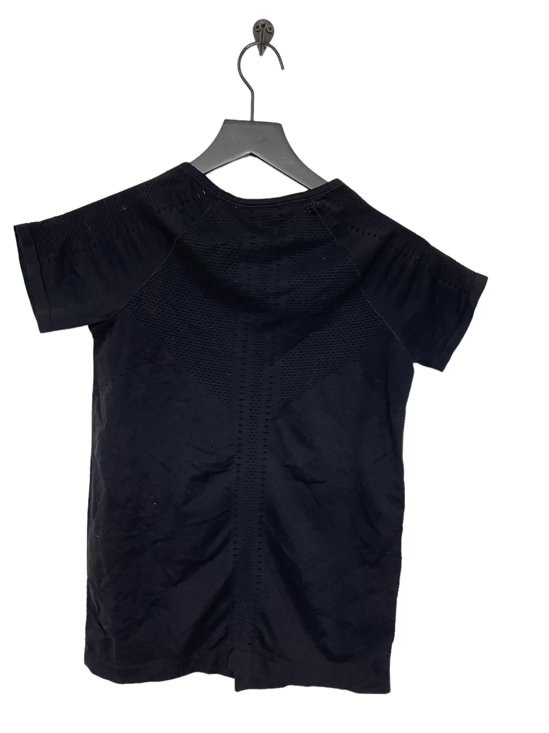 Black Athletic Top Short Sleeve Athleta, Size S