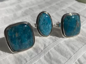 Blue Apatite Brea Ring - Mix