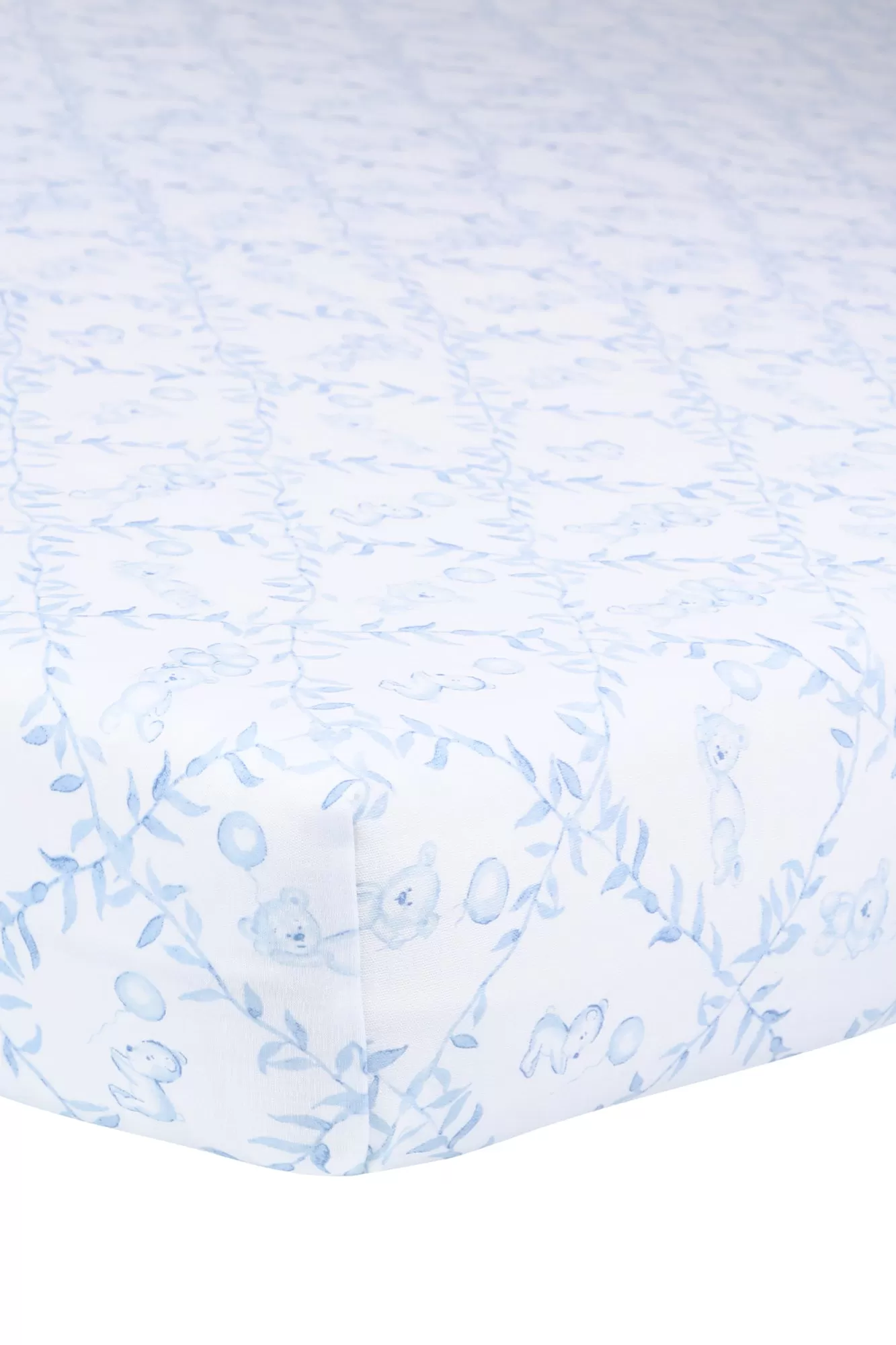 Blue Bears Trellace Crib Sheets