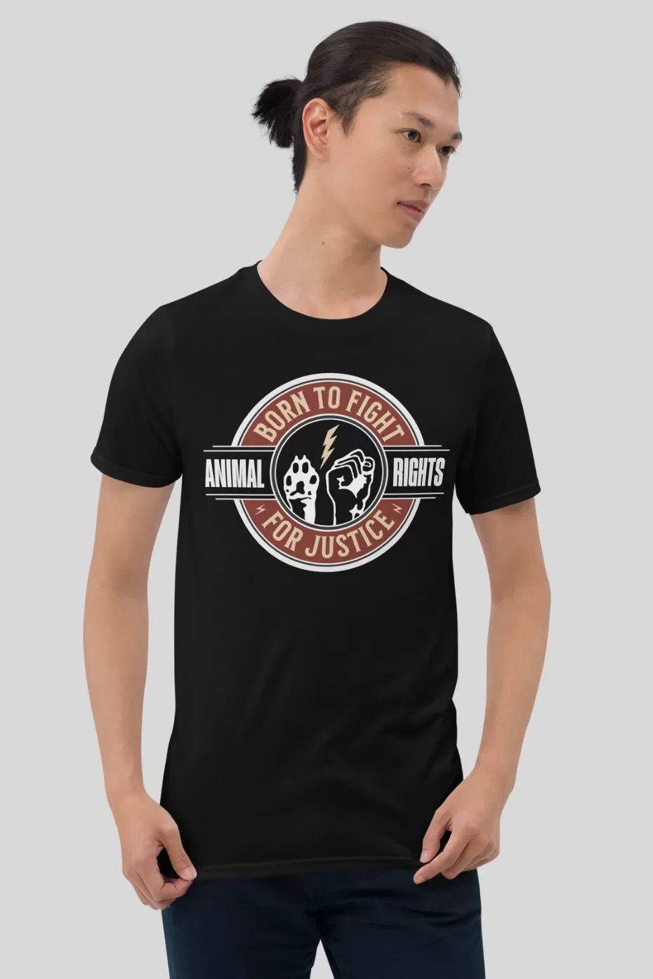 Born to Fight For Justice Unisex Basic T-Shirt