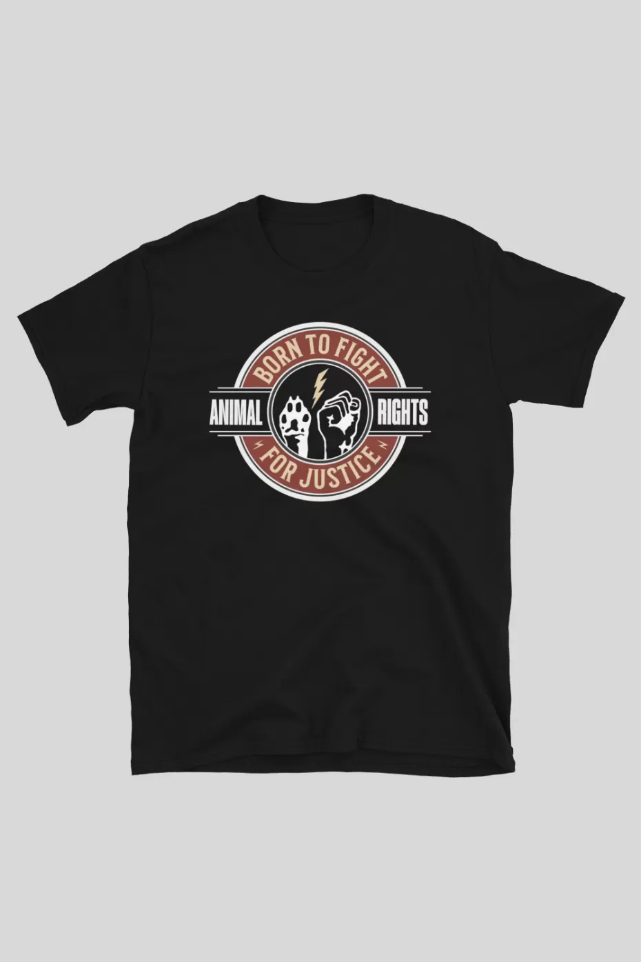 Born to Fight For Justice Unisex Basic T-Shirt