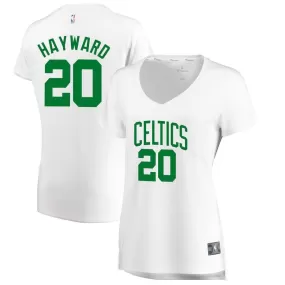 Boston Celtics Gordon Hayward Fanatics Branded Fast Break Player Association Jersey Womens - White | Ireland M9428K3