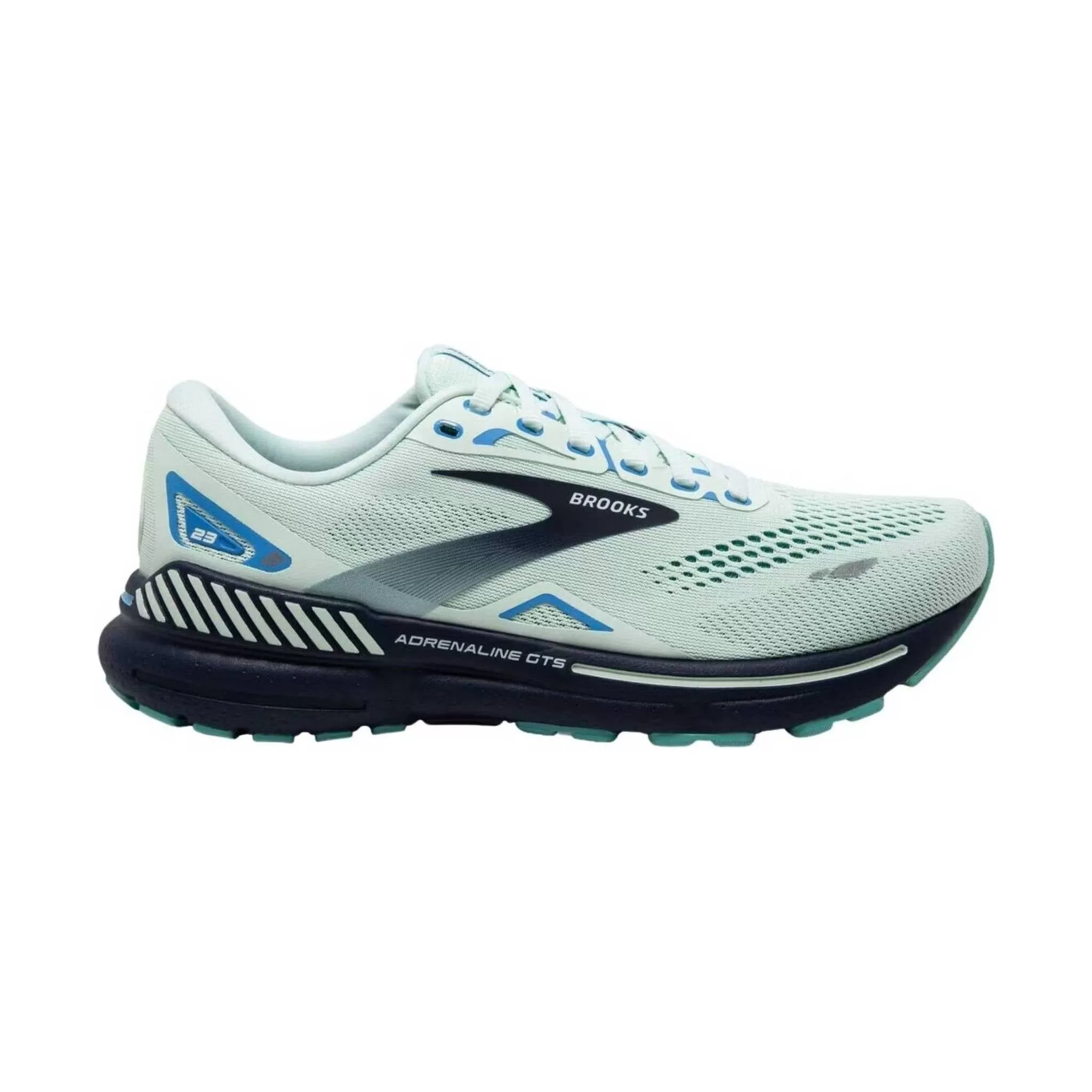 Brooks Women's Adrenaline GTS 23 Running Shoe - Blue Glass/Nile Blue/Marina