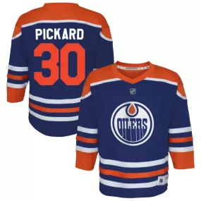 Calvin Pickard  Edmonton Oilers Outerstuff Toddler Home Replica Jersey - Royal