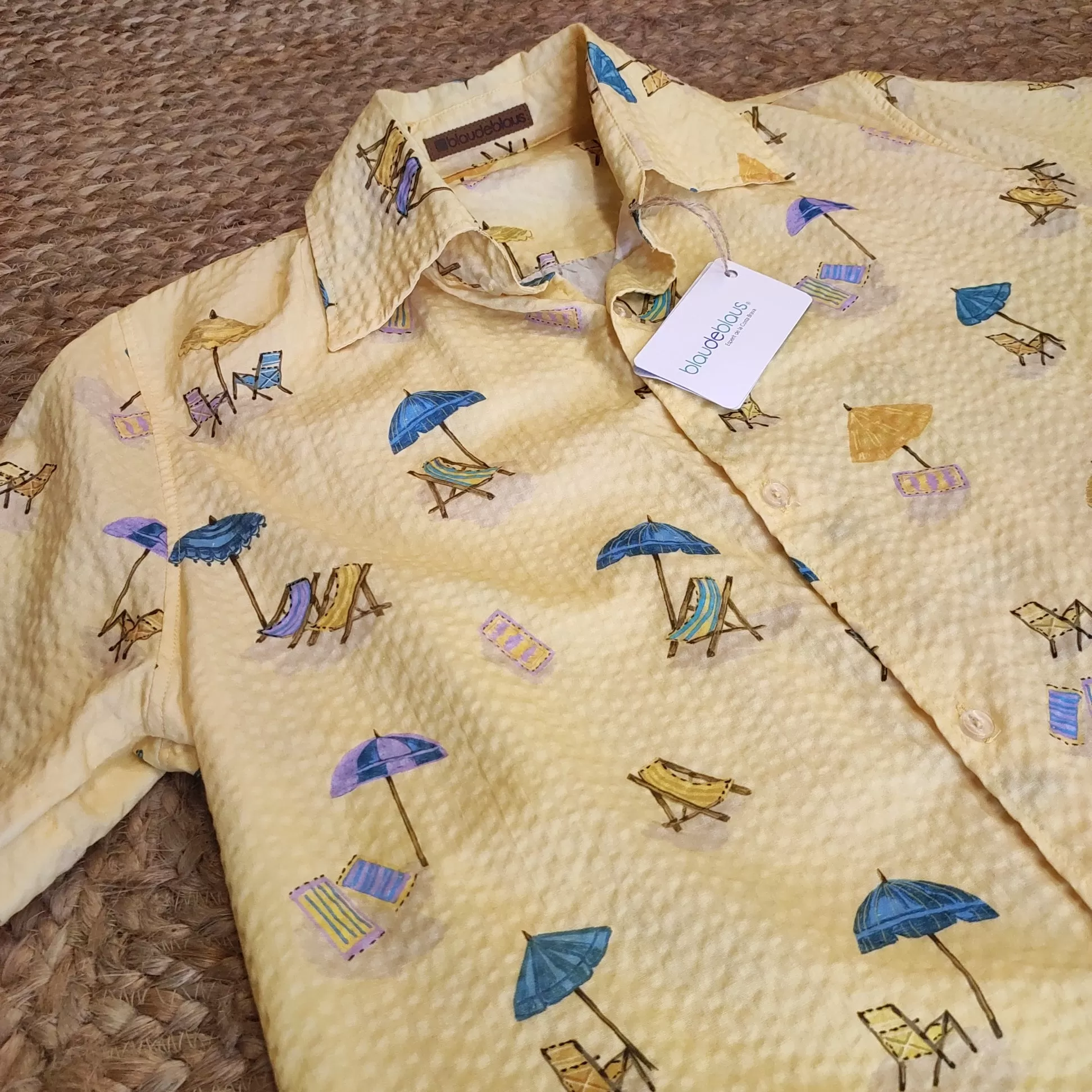 Camisa 'Parasols'  100% local