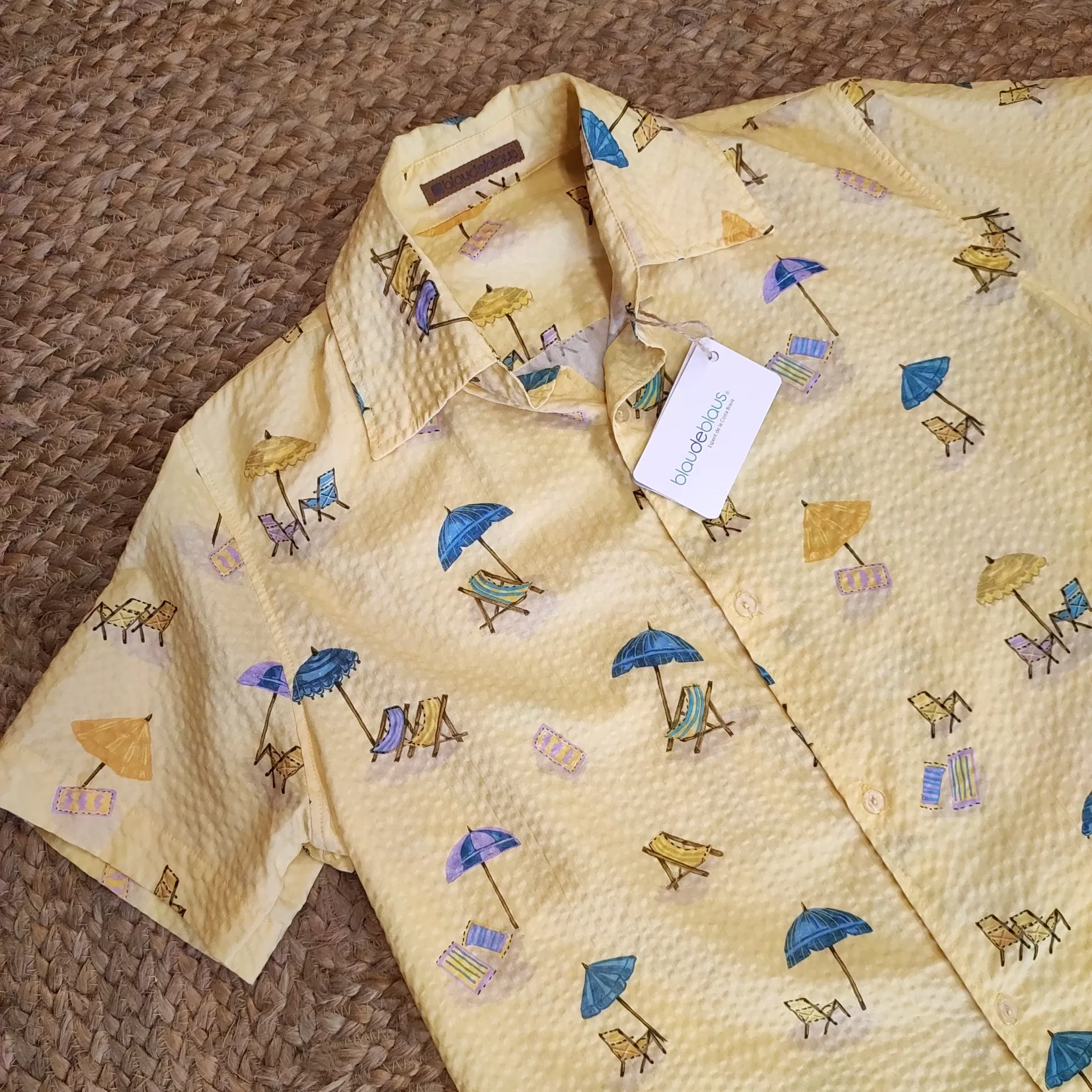 Camisa 'Parasols'  100% local