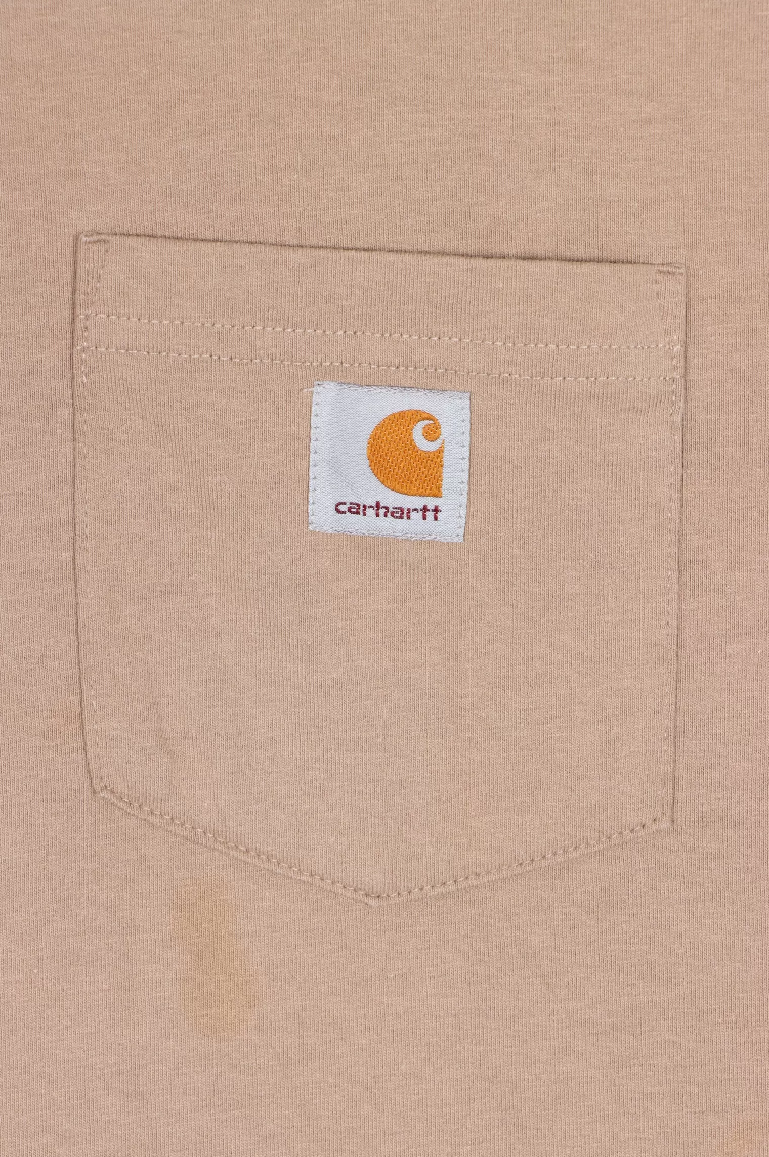 CARHARTT Beige Front Casual Front Pocket T-Shirt (3XL)