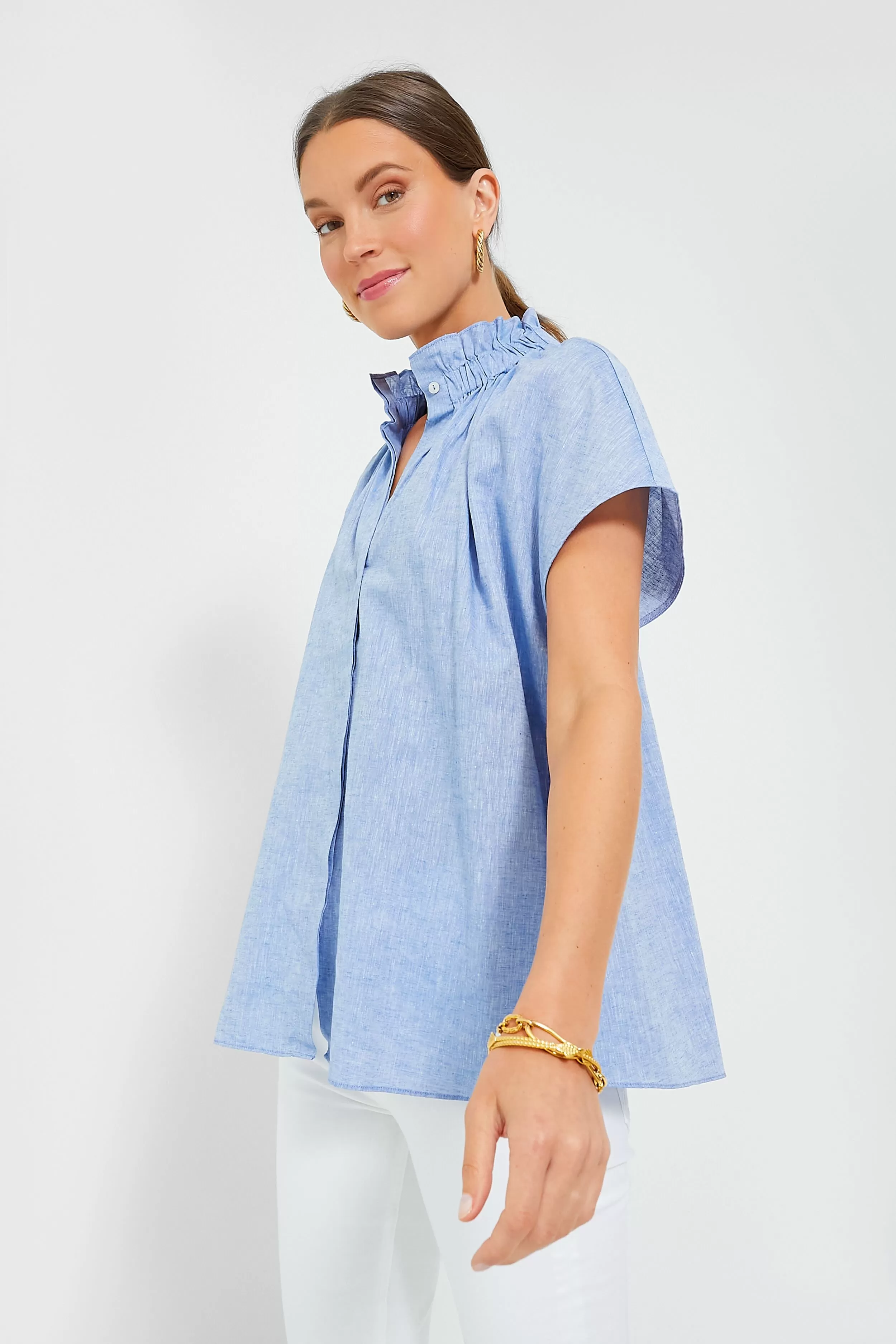 Chambray Rae Blouse