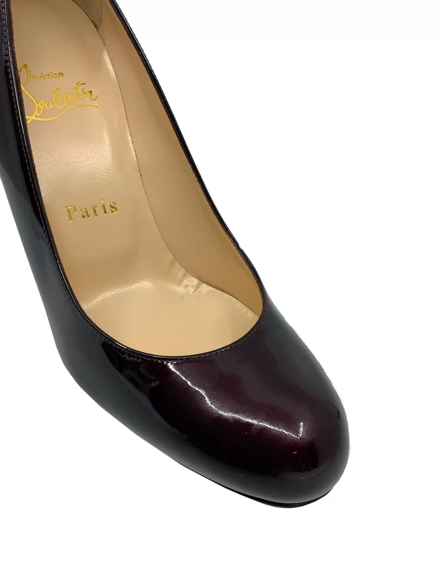 Christian Louboutin Patent Leather Simple Pumps Size 7