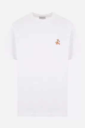 cotton t-shirt with Speedy Fox logo patch