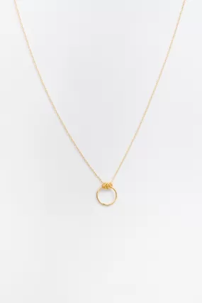 Cove Lakeside Circle Necklace