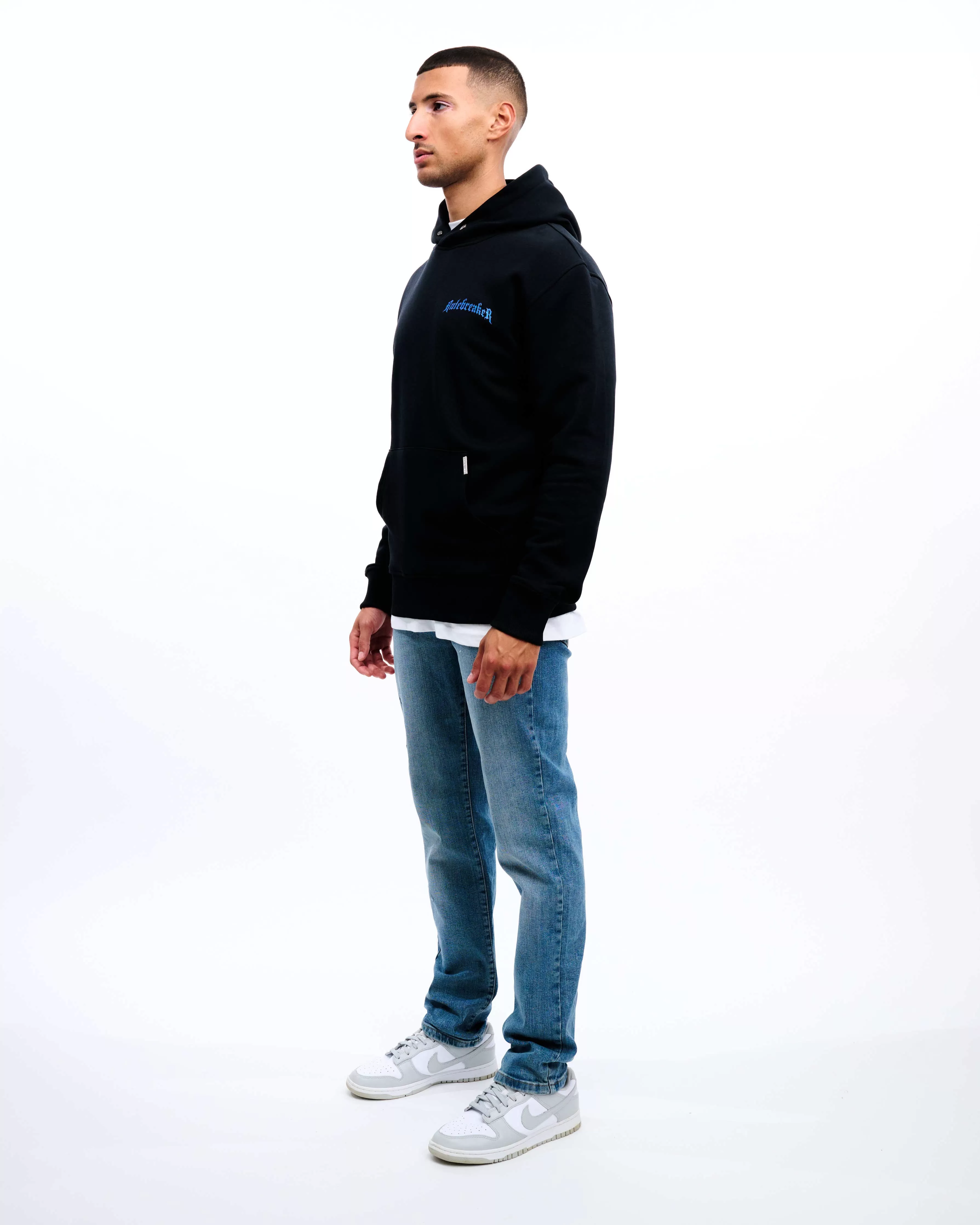 CROYEZ RULEBREAKER HOODIE - BLACK/COBALT