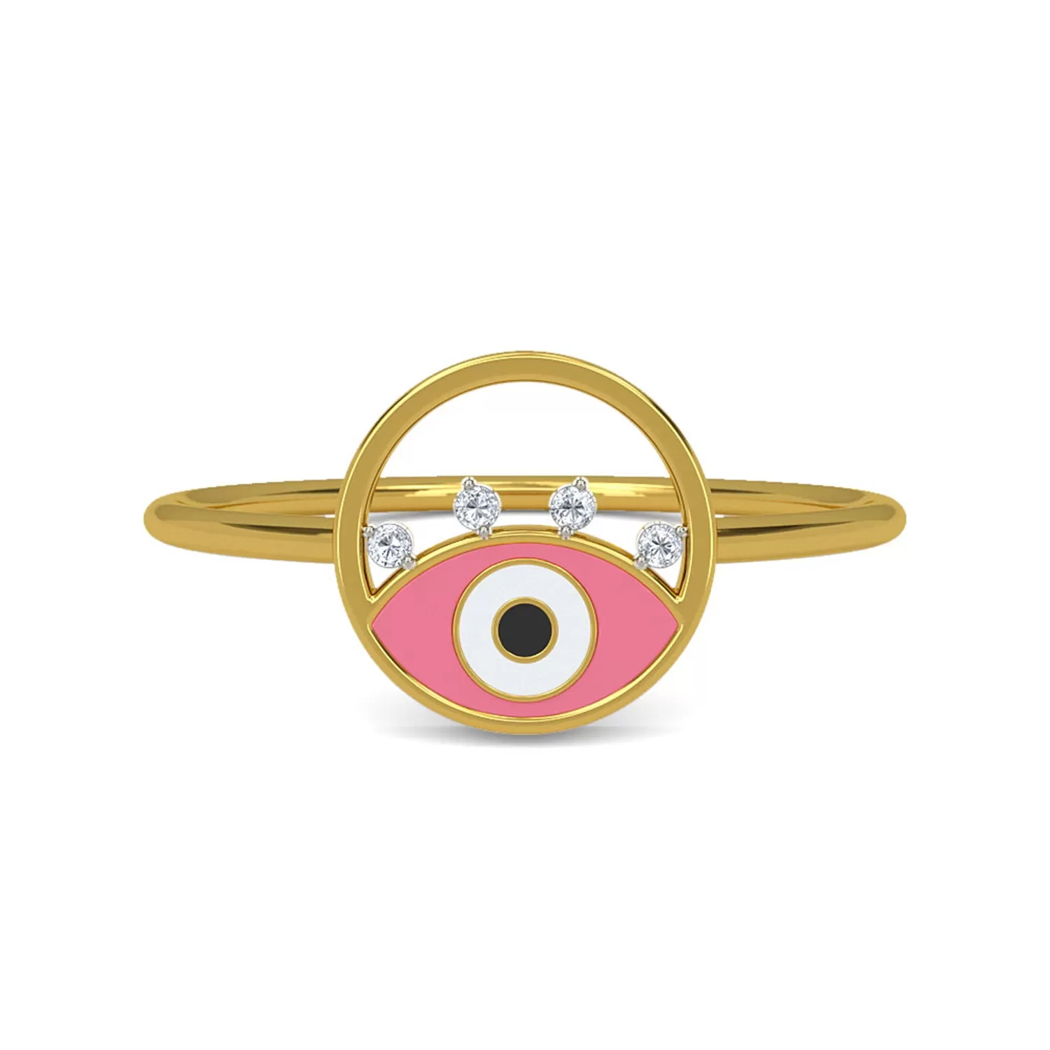 Damla Evil Eye Ring