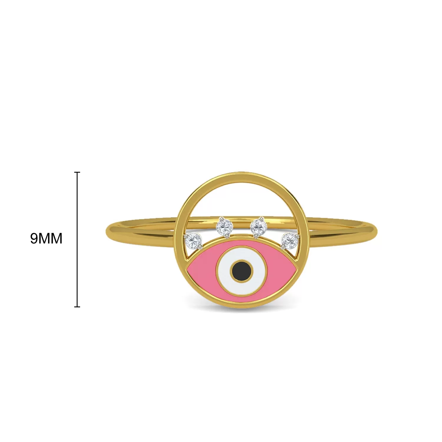 Damla Evil Eye Ring