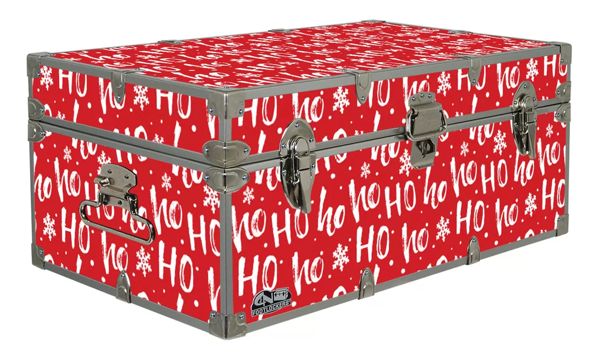 Designer Trunk - Ho Ho Ho - 32x18x13.5"