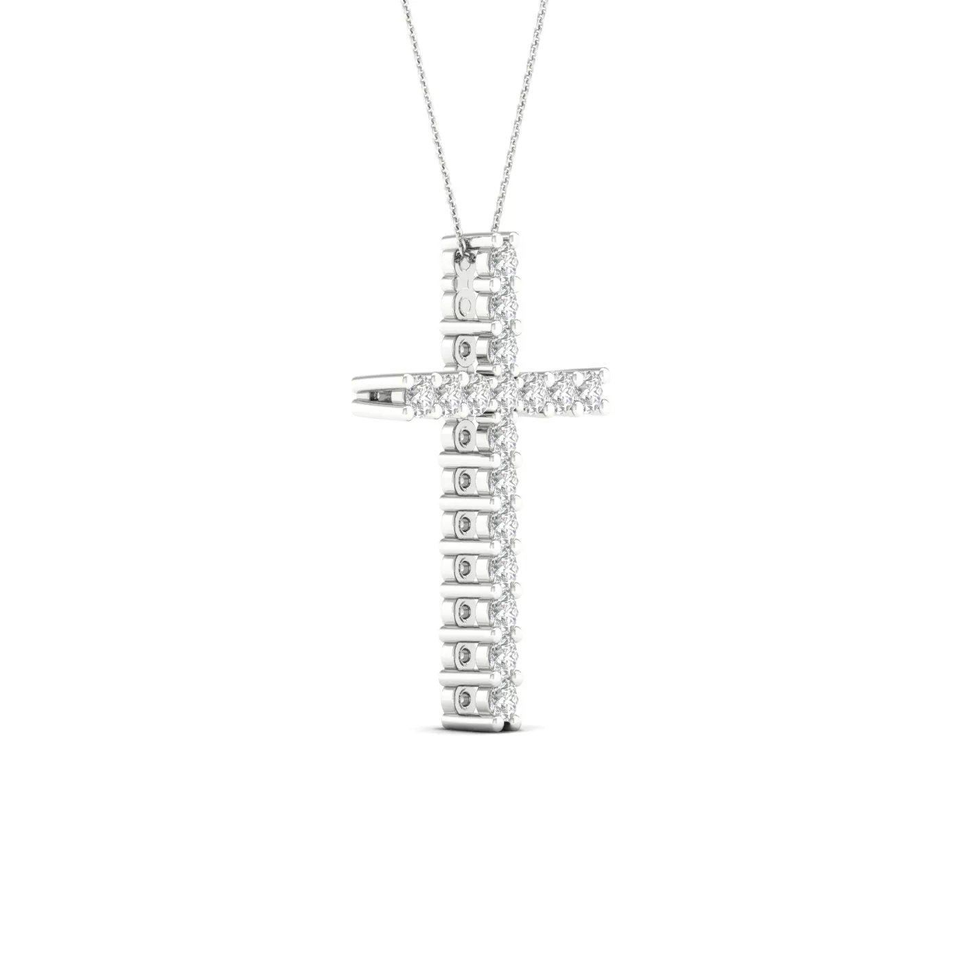 Diamond Cross Chain Included