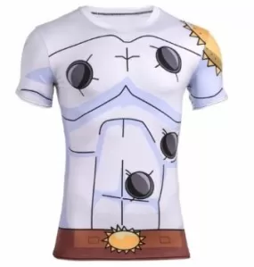 Digimon 'Angemon' Short Sleeve Compression Rash Guard