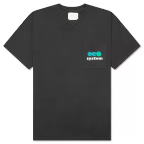 Eco System S/S Tee - Charcoal