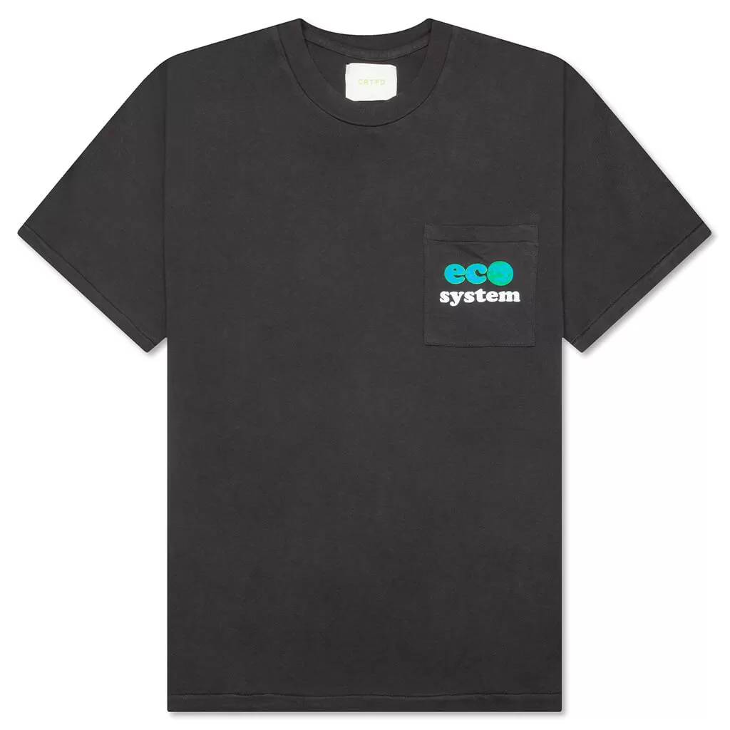 Eco System S/S Tee - Charcoal