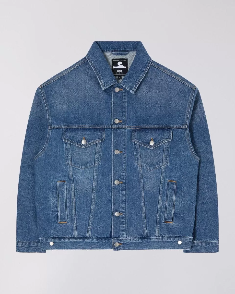 EDWIN EU-TRUCKER Jacket - BLUE