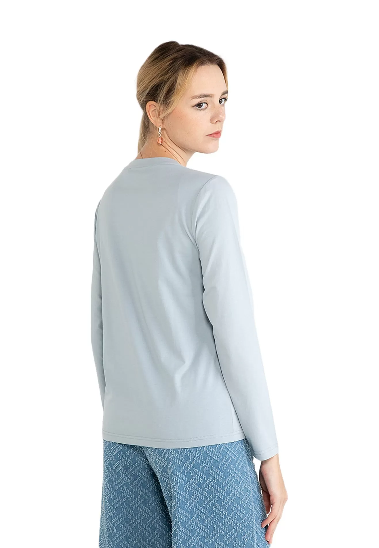 ELLE Active Leisure 'Le Suis Tres Paris' Long Sleeve Top