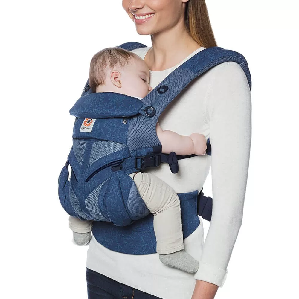 Ergobaby Omni 360 Cool Air Mesh Carrier - Blue Blossoms