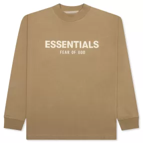 Essentials Kid's L/S Tee - Oak