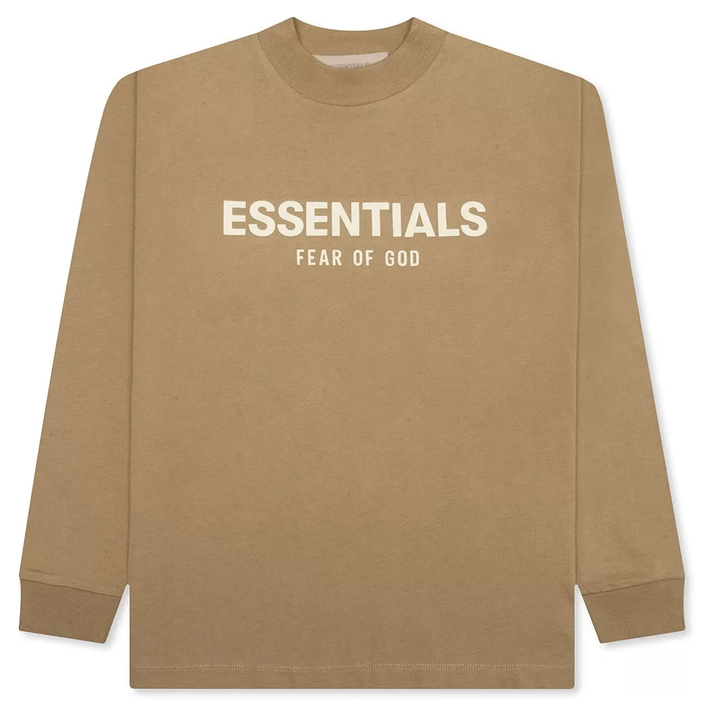 Essentials Kid's L/S Tee - Oak